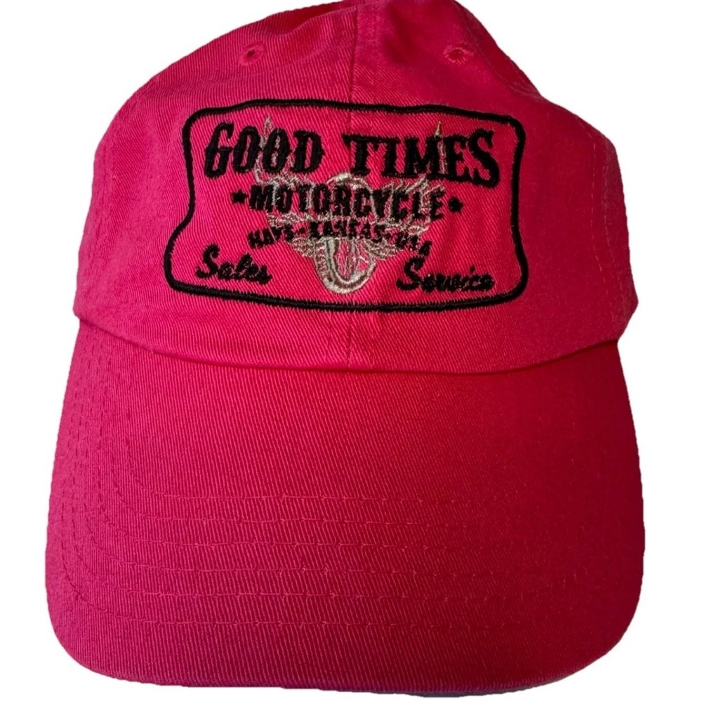 Hays Kansas Women’s Adjustable Hat Cap Good Times Motorcycles Shop.
